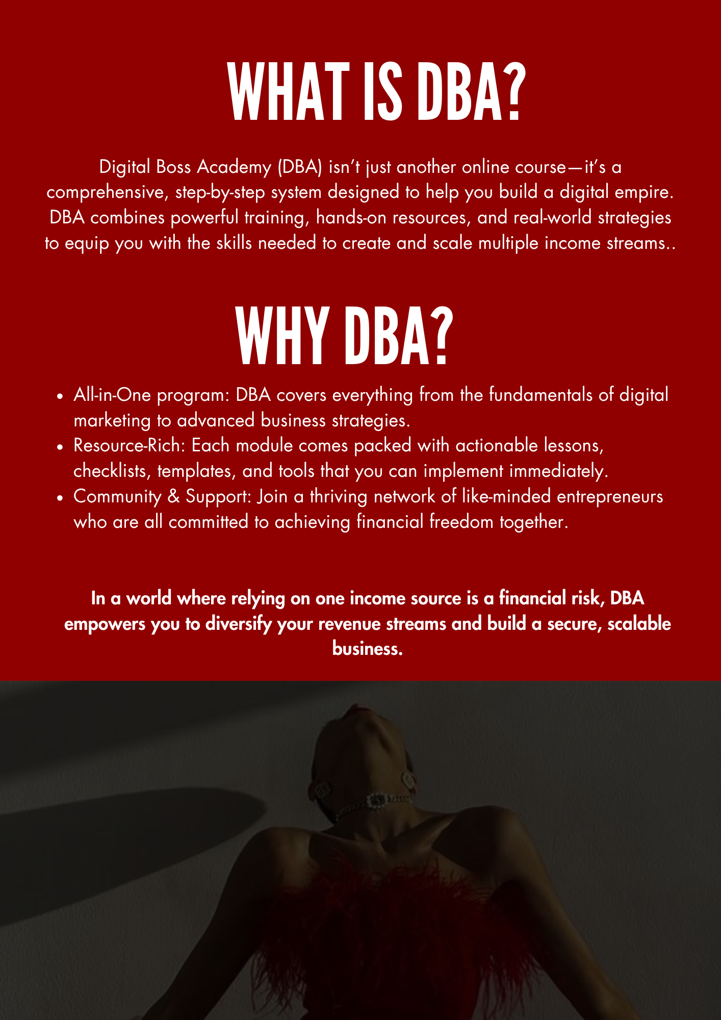 Digital Boss Academy (DBA) — Volume 2