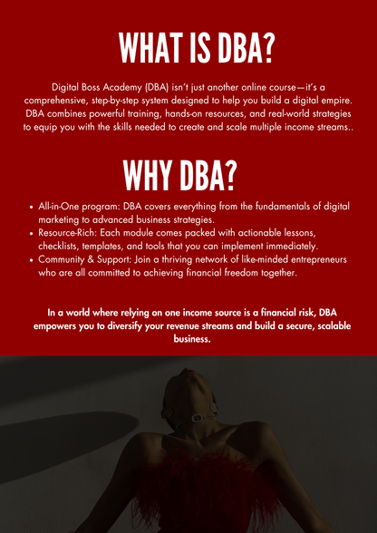 Digital Boss Academy (DBA) — Volume 2